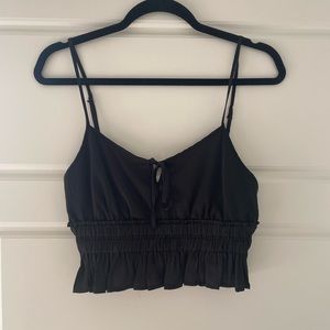Black Crop Top
